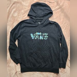 Vans Old School Skateboards Black Hoodie Size XL